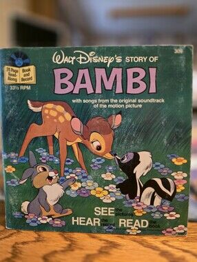 Walt Disney's Story of Bambi Record